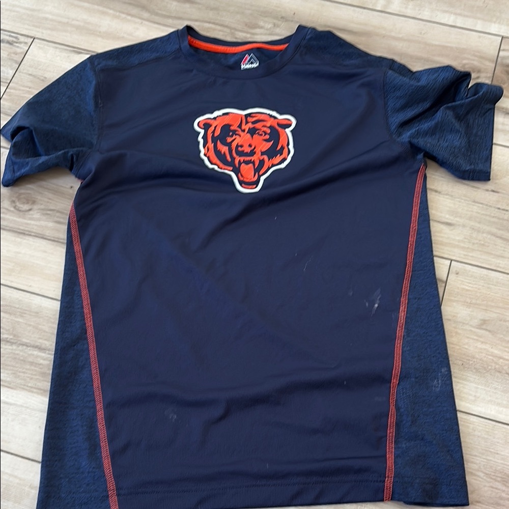 Chicago bears Kids Navy Blue Sports T-Shirt